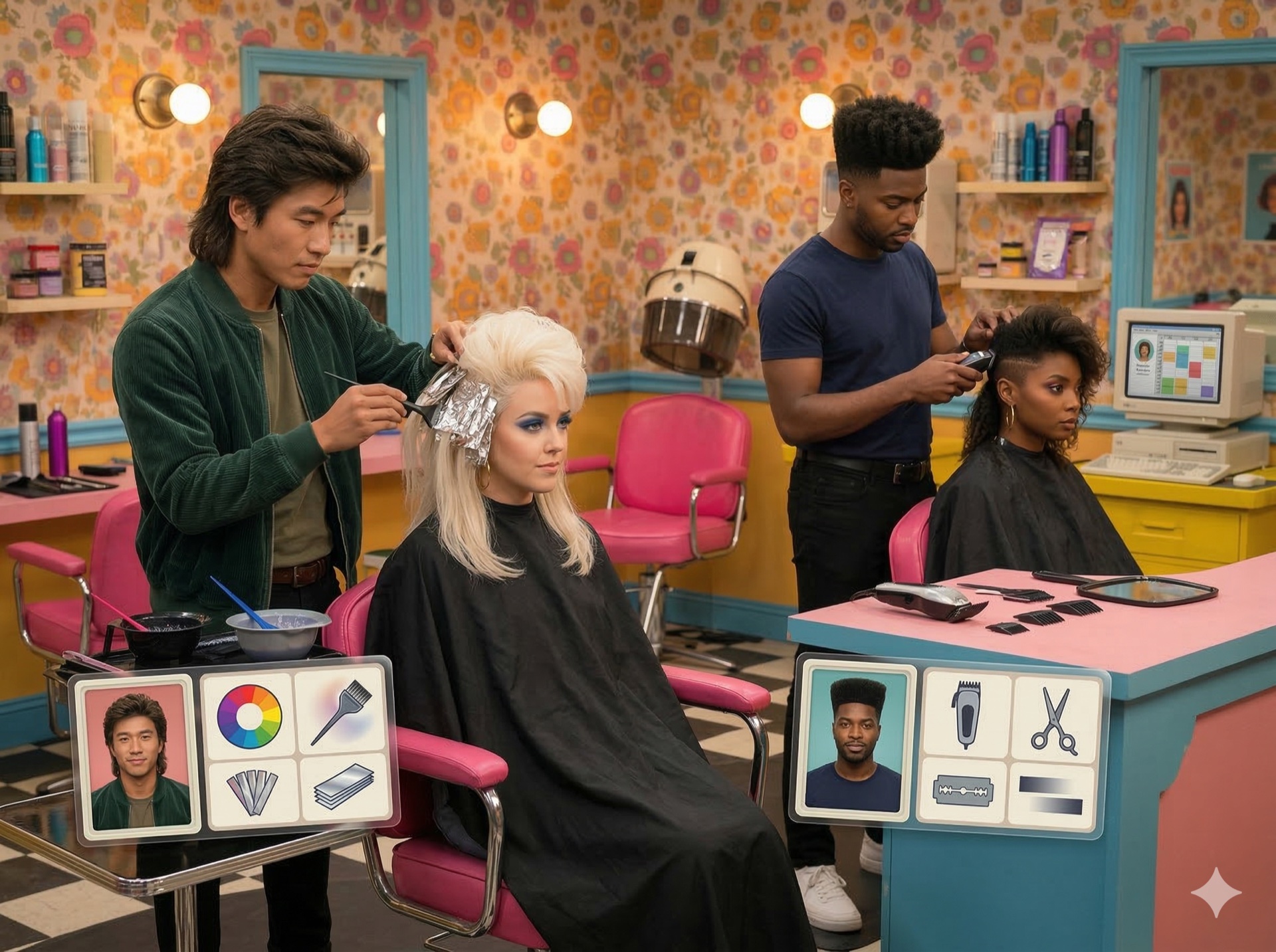 Doğru randevu yönlendirmesi için hizmetler belirli personele atanmış