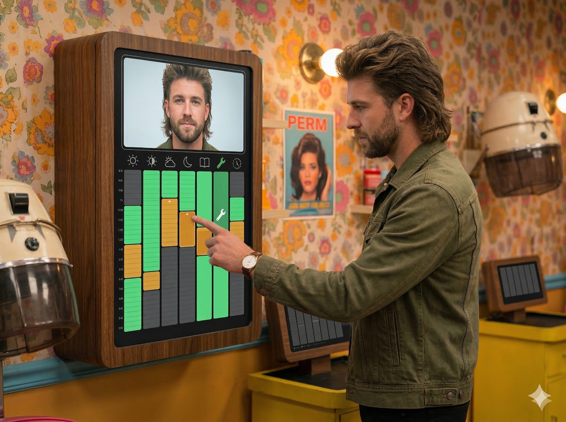 Wochenplan-Einstellungen mit Arbeitstagen, Pausen und einem freien Tag